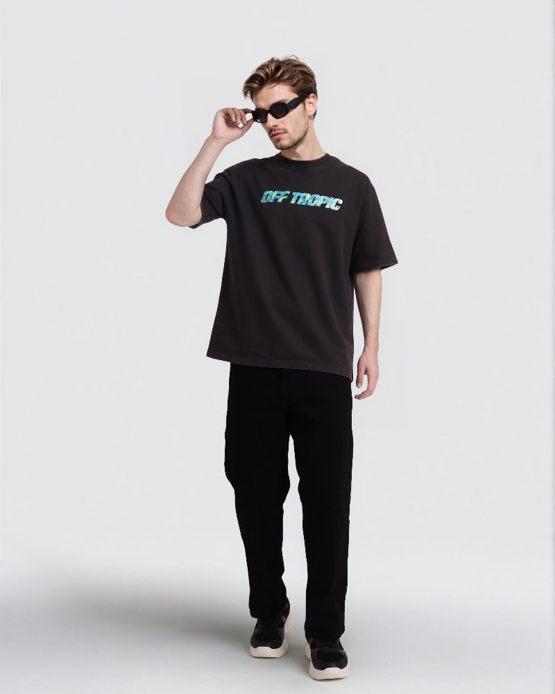 ACID WASH TROPICAL TEE