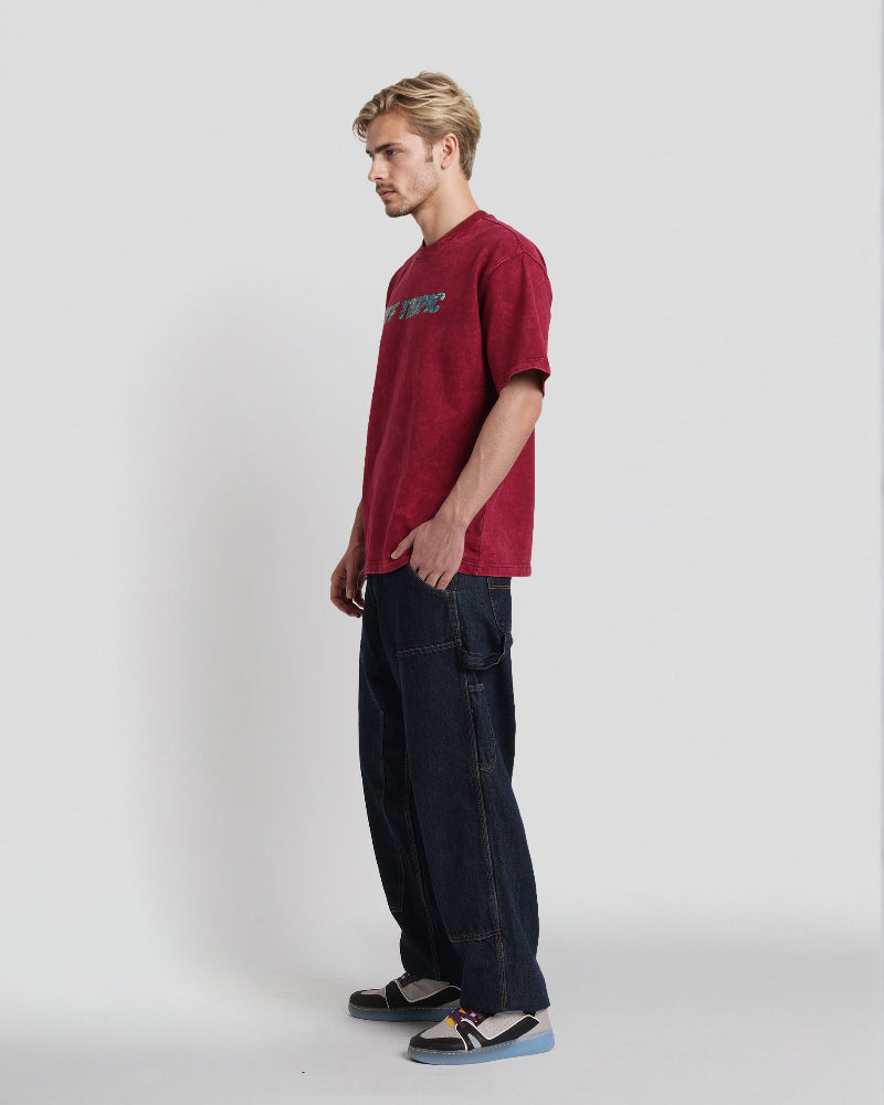 ACID WASH TROPICAL TEE