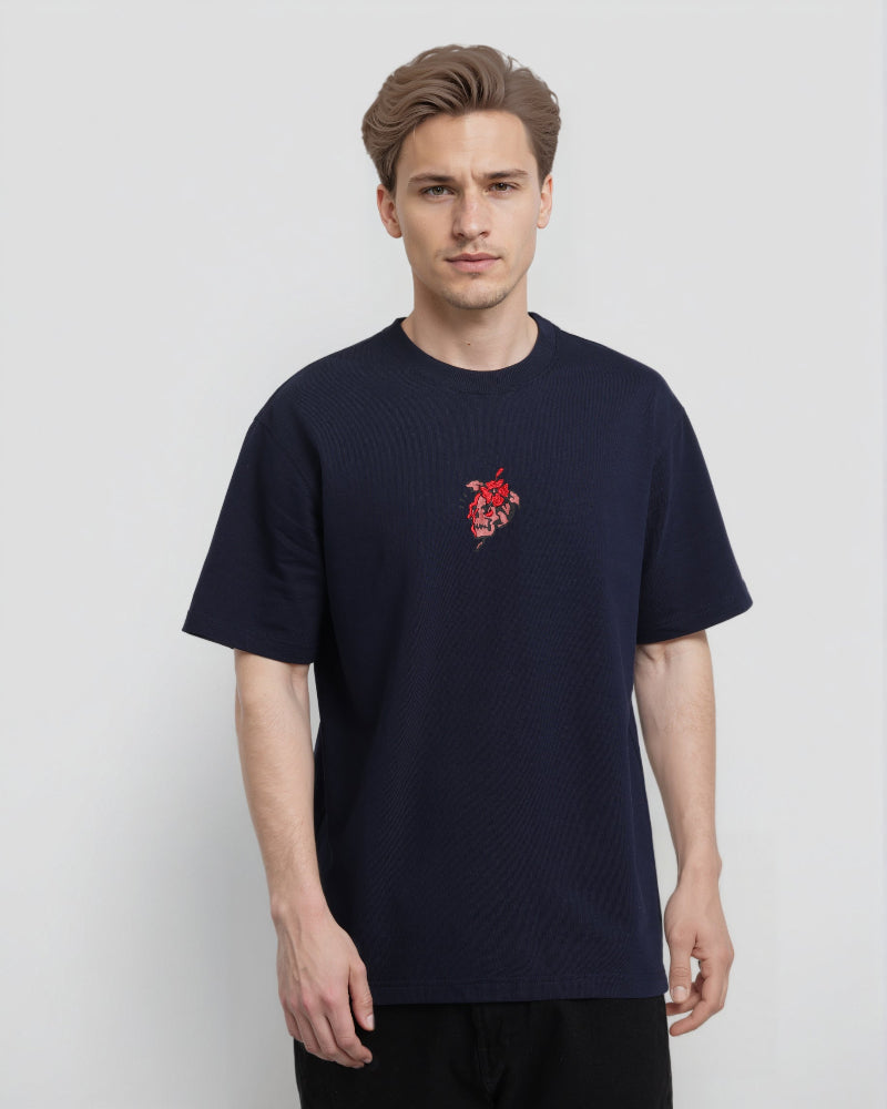 DESERT FLOWER EMBROIDERED TEE
