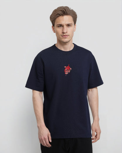 DESERT FLOWER EMBROIDERED TEE