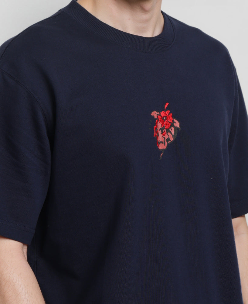 DESERT FLOWER EMBROIDERED TEE