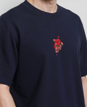 DESERT FLOWER EMBROIDERED TEE