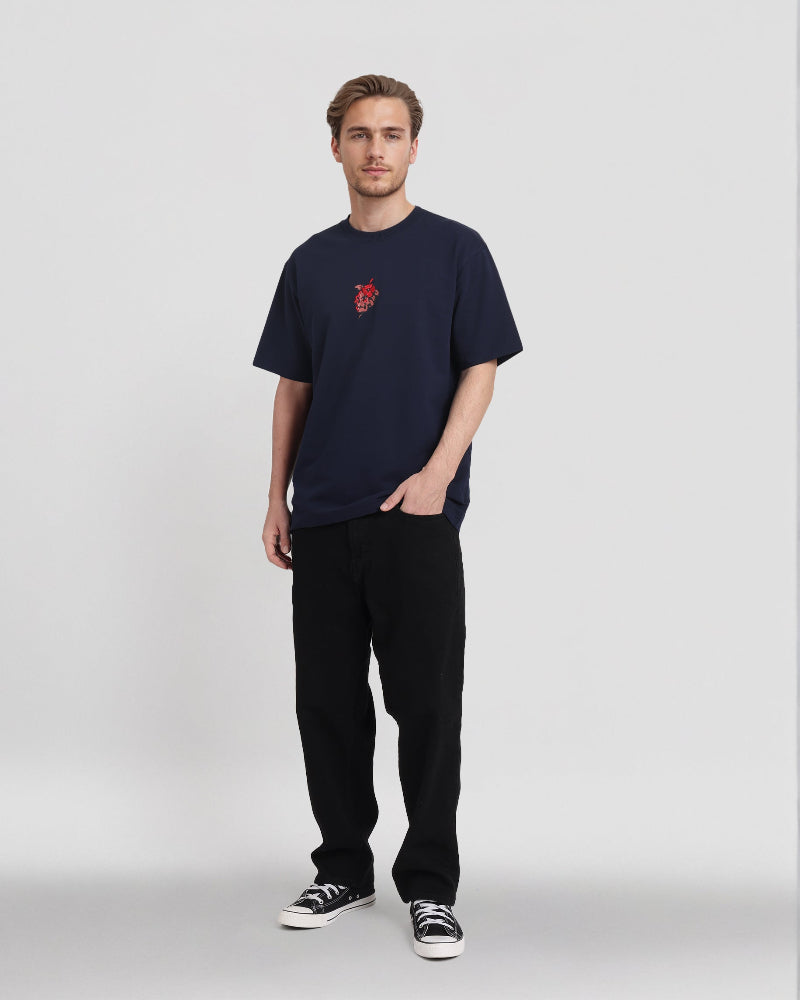 DESERT FLOWER EMBROIDERED TEE